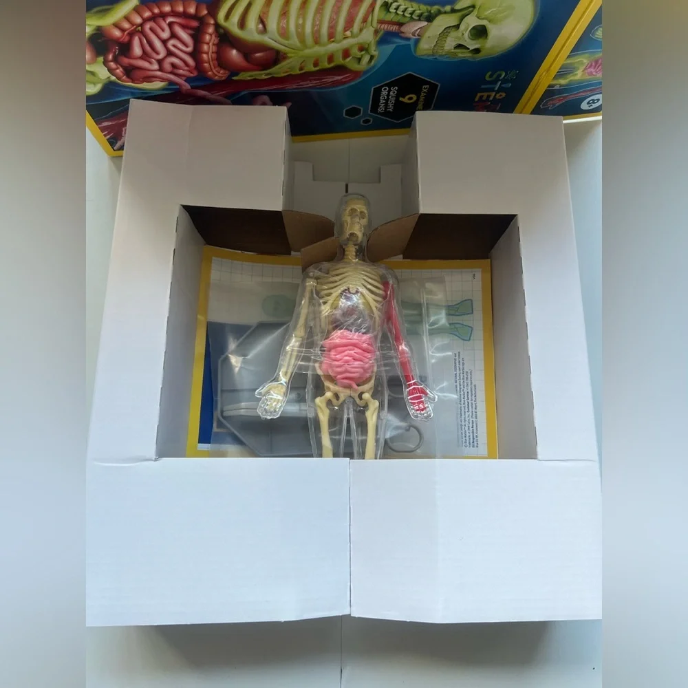 National Geographic Glow-In-The-Dark Human Body: Science Kit & Activity Guide
